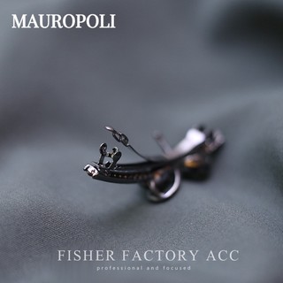 Mauropoli [Sẵn sàng] Kẹp lò xo nơ kim cương giả khí chất Đầu lưng OL cao cấp Kẹp tóc nửa mảnh Kẹp tóc bên Nổ Clip