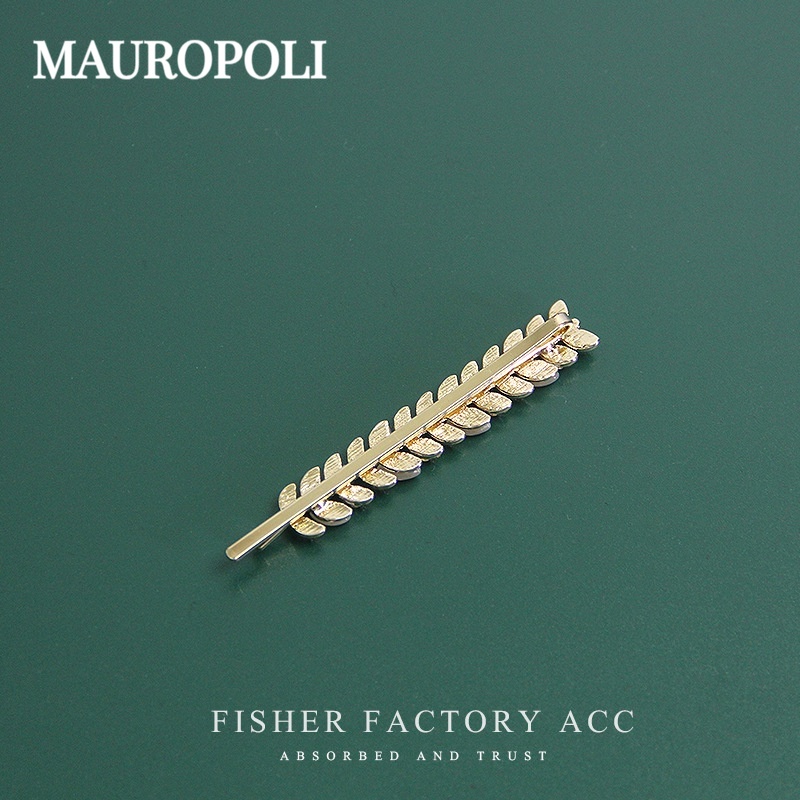 Mauropoli [Hàng Có Sẵn] Kẹp Tóc Kẹp Tóc Nhỏ Đính Đá Mắt Mèo Bằng Hợp Kim Mới Cho Nữ