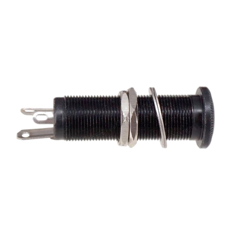 Mặt Trăng Đàn Guitar Ổ Cắm Kết Nối 1 4 Inch Cho Đàn Guitar Điện Bass Xi Lanh Guitar Ren Đầu Ra Jack Cắm Ổ Cắm Thay Thế