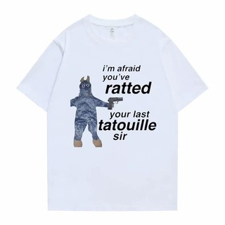 Ratatouille In Đồ Họa Áo Thun Im Afeaid Youve Ratted Cuối Cùng Của Bạn Tatouille Sir Áo Ngộ nghĩnh Chuột Tee Nam Nữ Áo Thun Dễ Thương