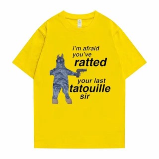 Ratatouille In Đồ Họa Áo Thun Im Afeaid Youve Ratted Cuối Cùng Của Bạn Tatouille Sir Áo Ngộ nghĩnh Chuột Tee Nam Nữ Áo Thun Dễ Thương