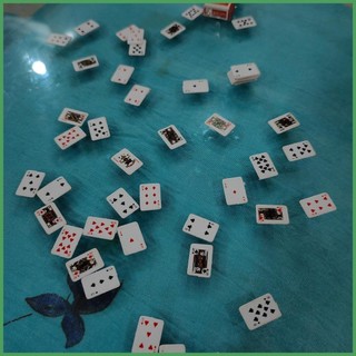 Bộ Bài Poker Mini Độc Đáo Cho Nhà Búp Bê
