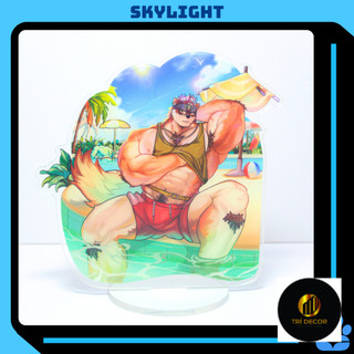 Mô Hình Standee Furry KAMUI - Tokyo Afterschool Summoners - nhựa Mica 14cm