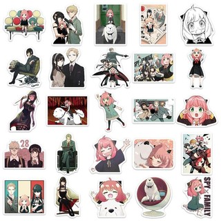 Bộ 50 Anime Nhật Bản SPY × GIA ĐÌNH Dán Xe Máy Hành Lý Chống Thấm Nước Điện Thoại DIY Miếng Dán Đồ Chơi Trẻ Em