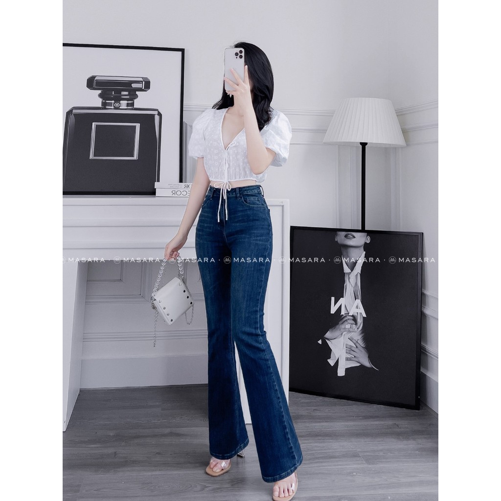 ÁO THÔ THÊU CROPTOP TRẮNG TRẺ TRUNG