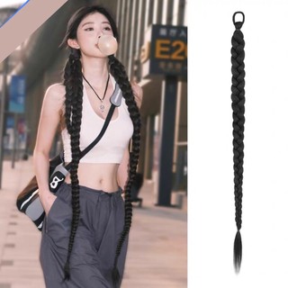 Tóc Giả Tết Dài Kiểu Đuôi Ngựa - Tóc Dài 100cm/85cm (giá 1 bên) HaminStore