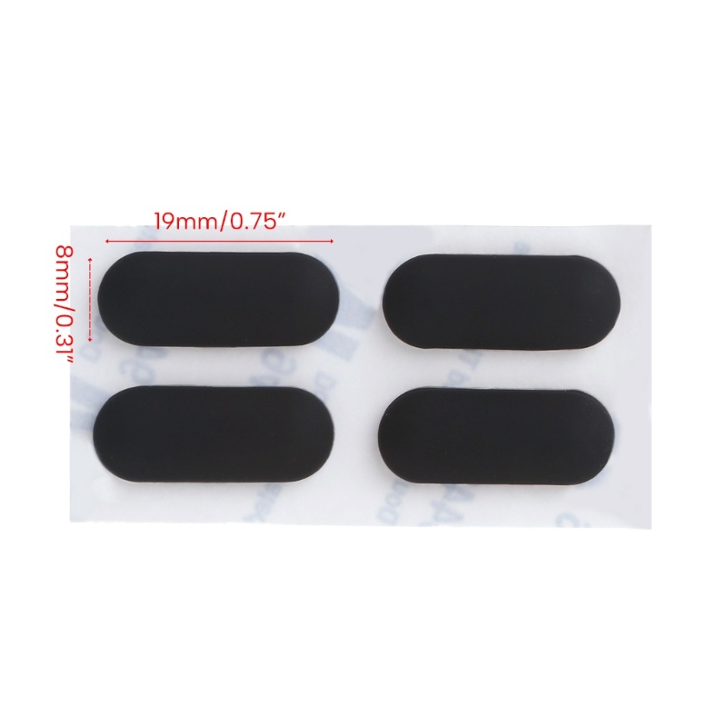 4Pieces Laptop Foot Pad Bottom Case Rubber Feet For Thinkpad T470 T480 Notebook