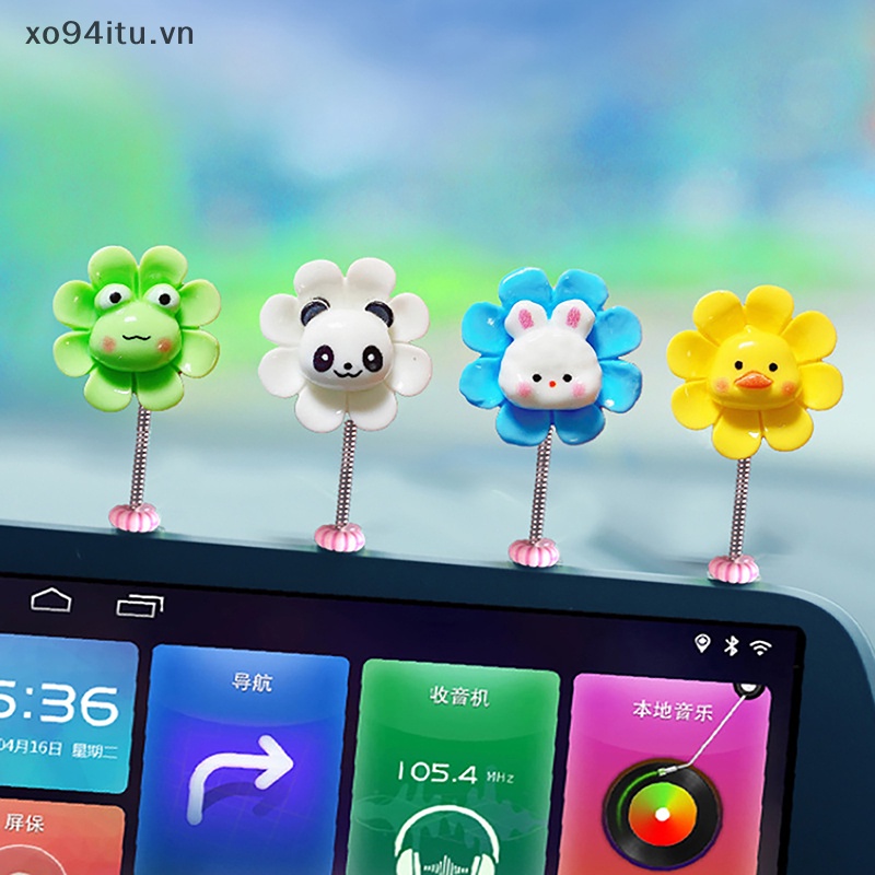 XOITU Dễ Thương Lắc Hoa Bobble Trang Trí Nội Thất Ô Tô Hoa Trang Trí Nội Thất Ô Tô Hoa Dễ Thương Trang Trí Phụ Kiện VN