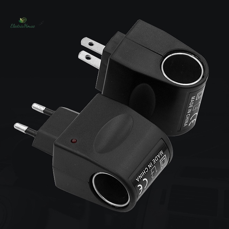 [Nhà Điện] Ổ Cắm Chuyển Đổi Đa Năng 220V AC Sang 12V Bộ Chuyển Đổi Nguồn Điện Ô Tô Ổ Cắm Bộ Chuyển Đổi mới