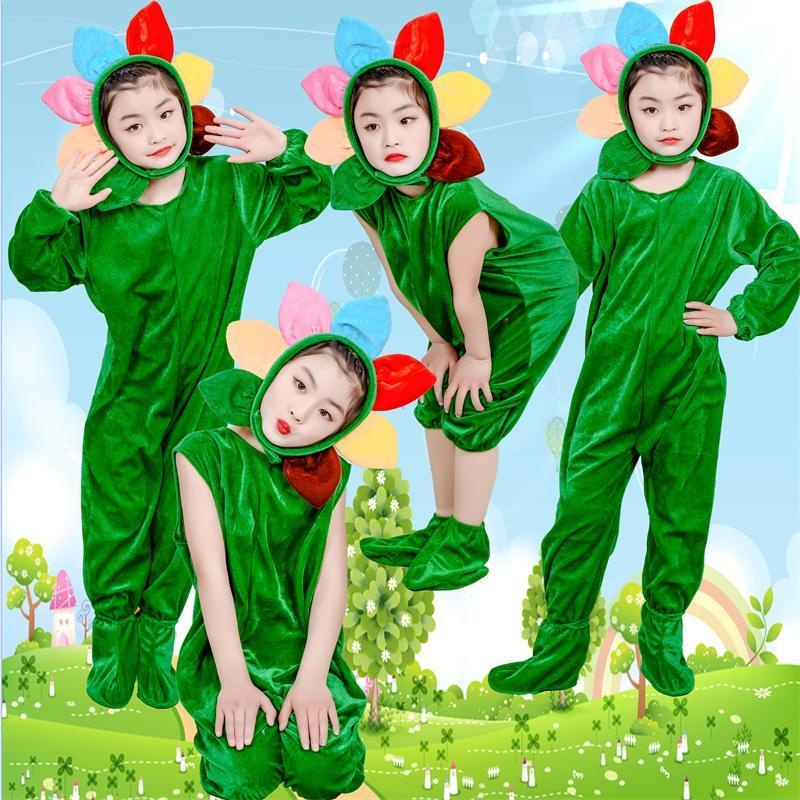 💕Chỗ💕 Quần Áo Trẻ Em Động Vật Múa 3 Đến 14 Tuổi Cây Nhỏ Trang Phục Quần Áo Cho Bé Gái Trới Lạ Halloween Giáng Sinh