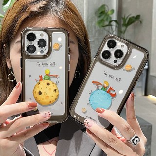 Ốp Điện Thoại Silicon Mềm Chống Sốc Hình Hoàng Tử Bé Và Chú Cáo Cho iphone 15 14 11 13 12 x xs pro max xr mini 7 plus se20 6 6s