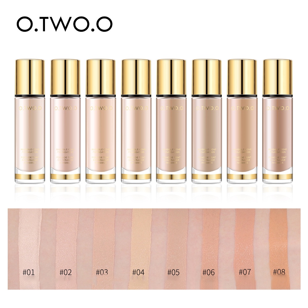 Ảnh O.TWO.O Kem Nền Dạng Lỏng Nhẹ Tự Nhiên Hoàn Hảo Vẻ Ngoài Sáng Tạo Làm đẹp Và Sức Khỏe Độ Che Phủ Có Thể Tăng Dần Được đánh Giá Cao Không Cần Phấn Phủ Dạng Lỏng *THỦY TINH 3