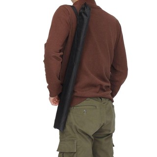 Vỏ bảo vệ chống bụi WEAVELYF, có dây đeo vai Túi đựng ô có thể gập lại, Túi đựng cần câu màu đen Giá đỡ ngoài trời