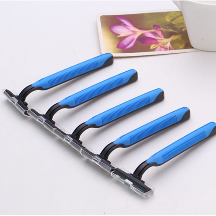 Hộp 4 Dao Cạo Râu, Cạo Lông Toàn Thân Cho Nam Nữ  Thép Không Gỉ