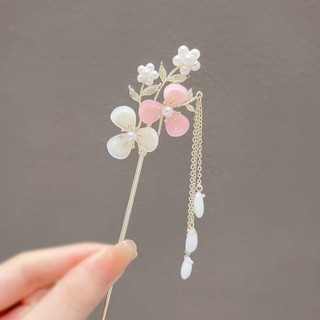 Trâm Cài Tóc Hình Hoa Trà Phụ Kiện Tóc Cho Nữ