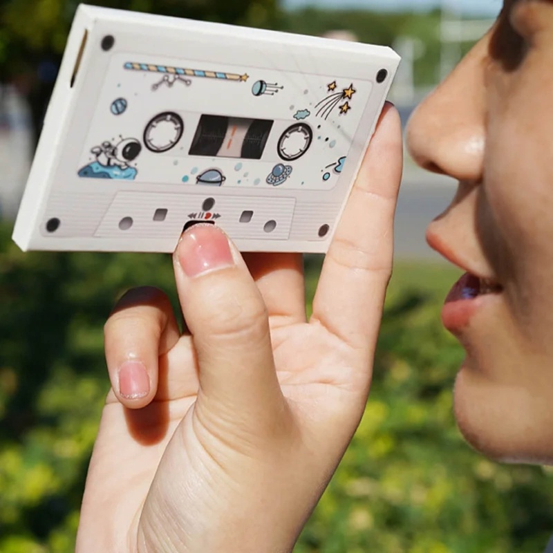 Thẻ chúc mừng trại Đầu ghi âm Thiết bị ghi hình băng Cassette Có thể ghi lại