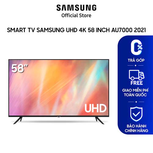 Ripley - TELEVISOR SAMSUNG LED 58' UHD 4K SMART TV UN58AU7000GXPE