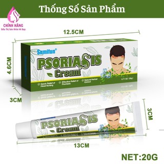Kem Ngăn Ngừa Vẩy Nến, Á Sừng, Nấm Ngứa Da Đầu Và Toàn Thân Chữa Lành Và Phục Hồi Da 20g