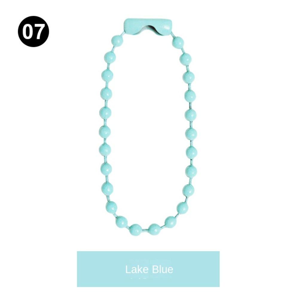 Hobbyin 50 / 100 CÁI Bóng Hạt Dây Xích, DIY 10cm Móc Chìa Khóa, Búp Bê Kim Loại Handmade Nhãn Tay Thẻ Kết Nối Chìa Khóa