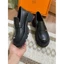 Giày moca nữ miu miu chất da mờ, loafer nữ miu nhỏ đế cao 4cm, giày búp bê miu mũi tròn tăng chiều cao