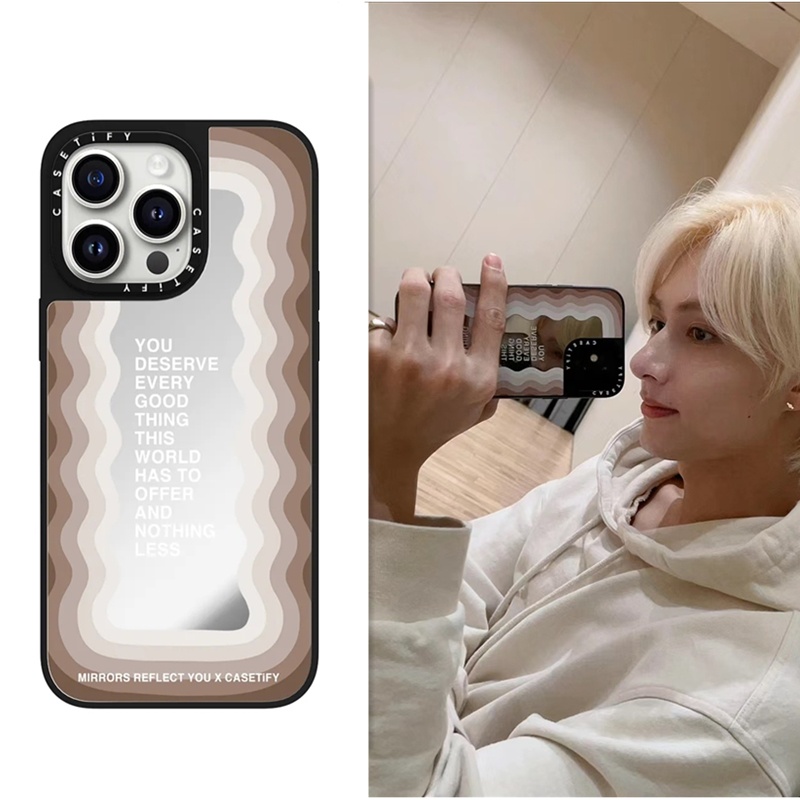 SEVENTEEN JUN CASETiFY Every Good Thing Mirror Hard Case For iPhone 15 14  Plus 11 12 13 Pro 15Pro Max impact Plating PC Casing Cover | Shopee Việt Nam