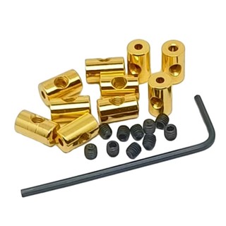 Gói Tốt Của 10 Vàng Pin Khóa Thời Trang Trâm Pin Giữ Pin Khóa Pin Chốt Lại Có Cờ Lê Pin Khóa Cho Huy Hiệu Securi