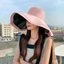 Mũ ngư dân EBINLANDS, Mũ che nắng và che nắng vành rộng UPF50 +, 2024 Mũ đi biển có thể điều chỉnh chống tia cực tím chống nắng