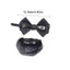 THEGIRL8B Bun Snood, Kẹp Tóc Mũ Nơ Lò Xo Kẹp, Ruy Băng Thời Trang Phong Cách Hàn Quốc Barrette Tóc Lưới Bao Y Tá