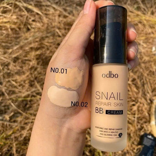 [ ODBO] Kem nền BB Odbo Snail Repair Skin BB Cream Mềm Mịn, Tự Nhiên