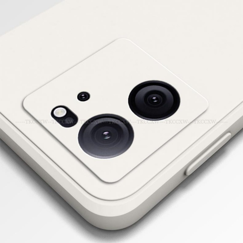 Ôp Điện Thoại Silicon Dẻo Vuông Sang Trọng Cho redmi 12 k60 ultra redmi note 12t 12r pro Ốp