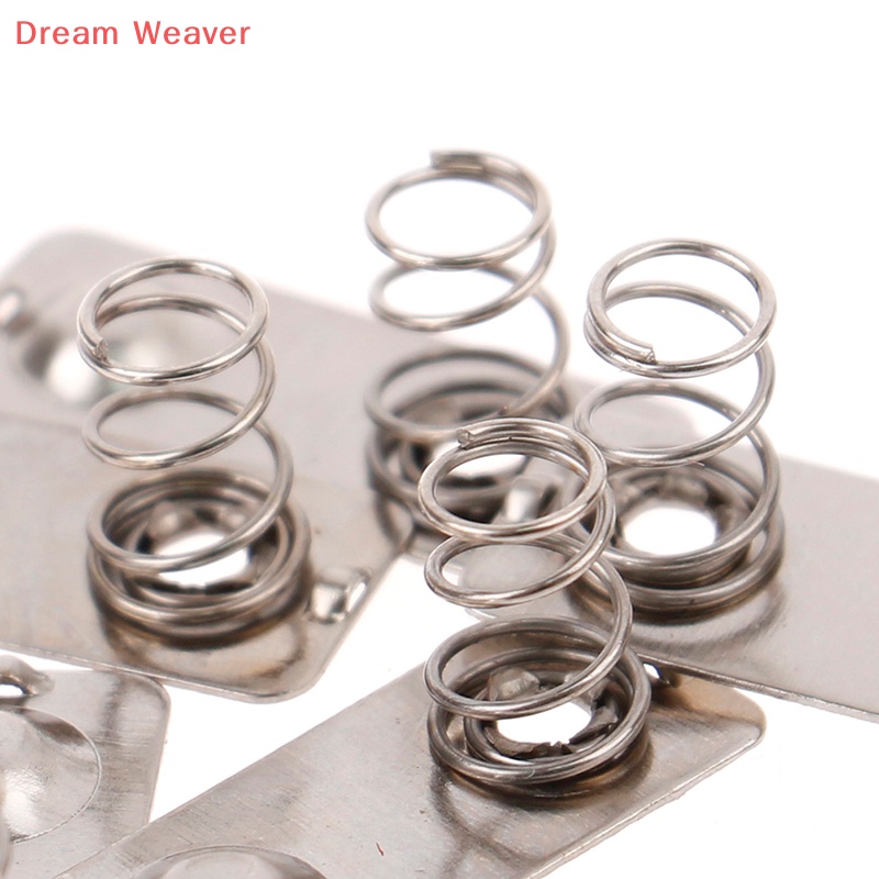[Dream] 10 cái / 21x9mm Tấm tiếp xúc lò xo kim loại thay thế Khe bạc mới