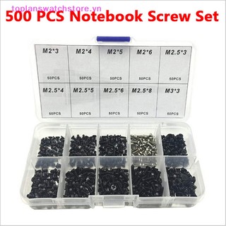 Bộ 500 Ốc Vít m2 m2.3 m3 Cho Máy Tính laptop