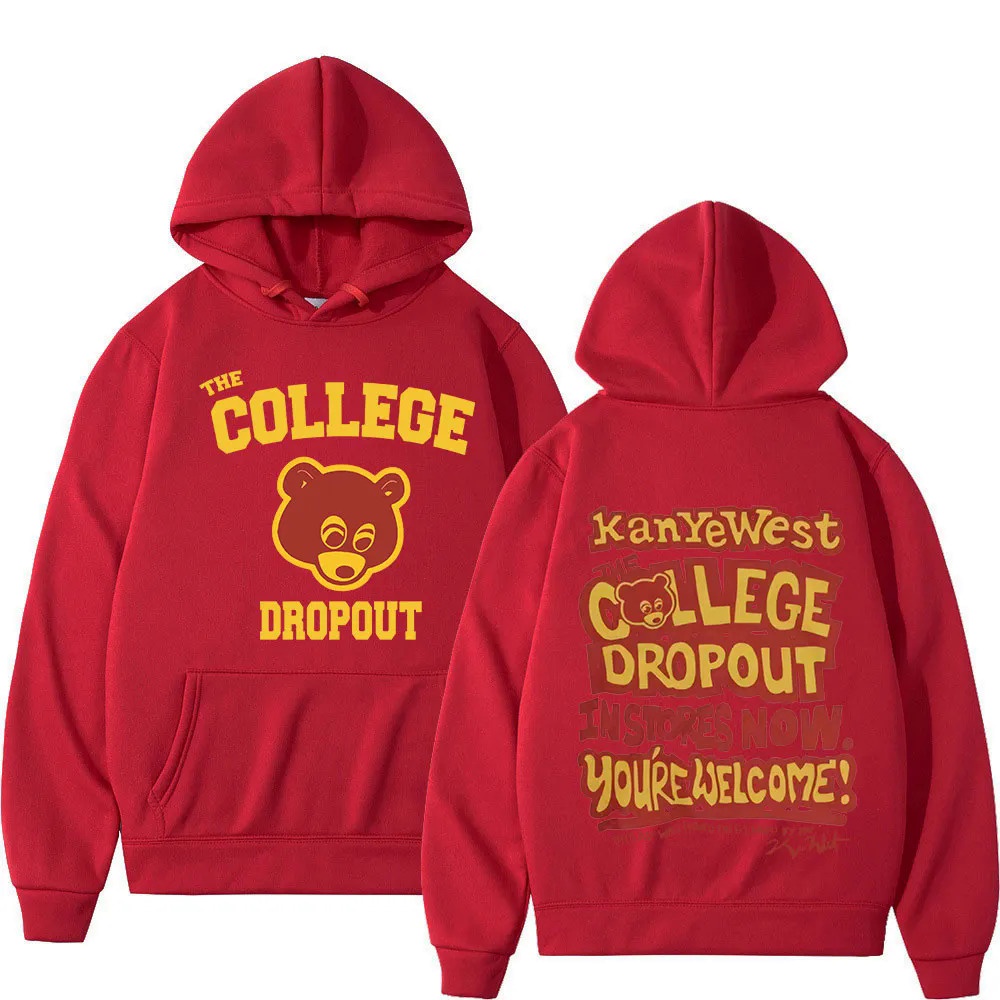Kanye west Áo hoodie Sweatshirt Có Mũ Trùm Đầu In Hình album Nhạc Hai Mặt Phong Cách hip hop Đường Phố Giản Dị Dành Cho Nam Và Nữ