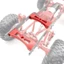 Kim Loại Gắn Giá Đỡ Chùm Tia Crossbeam Bộ Cho C14 C24 B14 B24 MN D90 MN99S RC Xe Nâng Cấp Phần Phụ Kiện