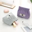 Ví đựng tiền xu MARGREDY, Túi đựng khăn trùm đầu mềm Mini, Túi đựng đồ thay đổi vải nhung màu trơn thời trang Du lịch