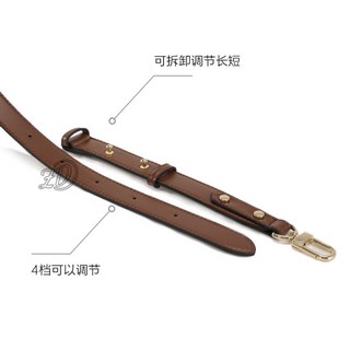 Phù Hợp Dây Đeo Túi Xách Bằng Da Thật Họa Tiết Vỏ Quả Vải Có Thể Điều Chỉnh Được