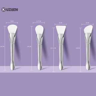 Bàn chải mặt nạ silicon đầu mềm Kuzhen tự làm