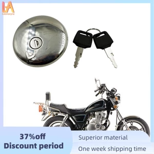 Nắp Đậy Bình Nhiên Liệu Kèm 2 Chìa Khóa Dành Cho Xe Mô Tô suzuki gn250 gn125 gn 125 250
