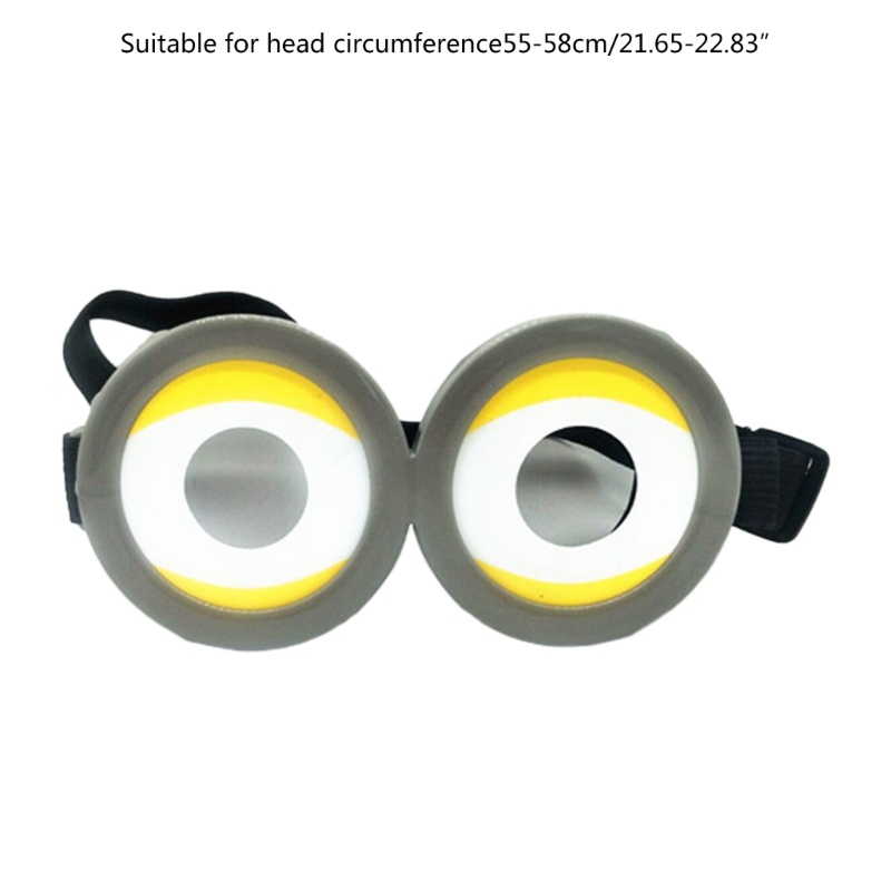 HIk Miniones Kính Chính Thức Mới Lạ Ngộ nghĩnh Kính Mắt Halloween Trang Phục Hóa Trang Cho Nữ Đảng Faovers Miniones Costu