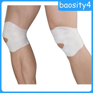 1 Cặp Đai Đeo Đầu Gối Bằng silicone Mềm Mại Hỗ Trợ Giảm Đau Khớp