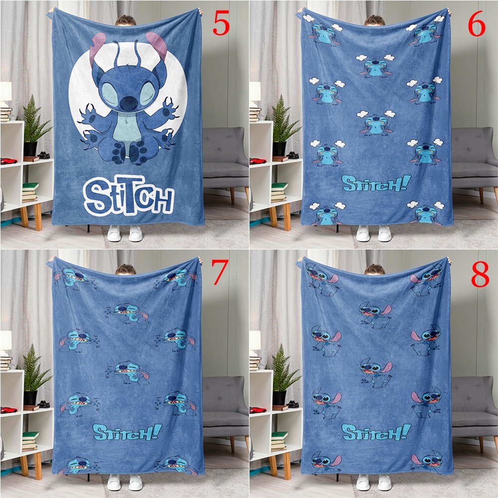 Hoạt Hình Chăn flannel In Hình stitch Và angela Đáng Yêu