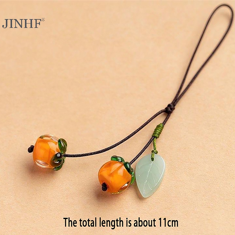 Jinhf Phụ Kiện Dây Đeo Điện Thoại / Chìa Khóa Phong Cách Trung Hoa Cổ Điển Dễ Thương