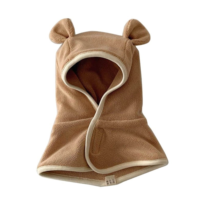 Khăn quàng cổ mũ trẻ em đa năng DASBSUG Mũ beanie trẻ em đa chức năng có tai cho bé trai bé gái
