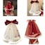 Mya Giáng Sinh Cô Dâu Ren Veil Nữ Nơ Tulle Bachelorette Đảng Veil Với Sang Trọng Viền Nơ Cho Bé Gái Chụp Ảnh