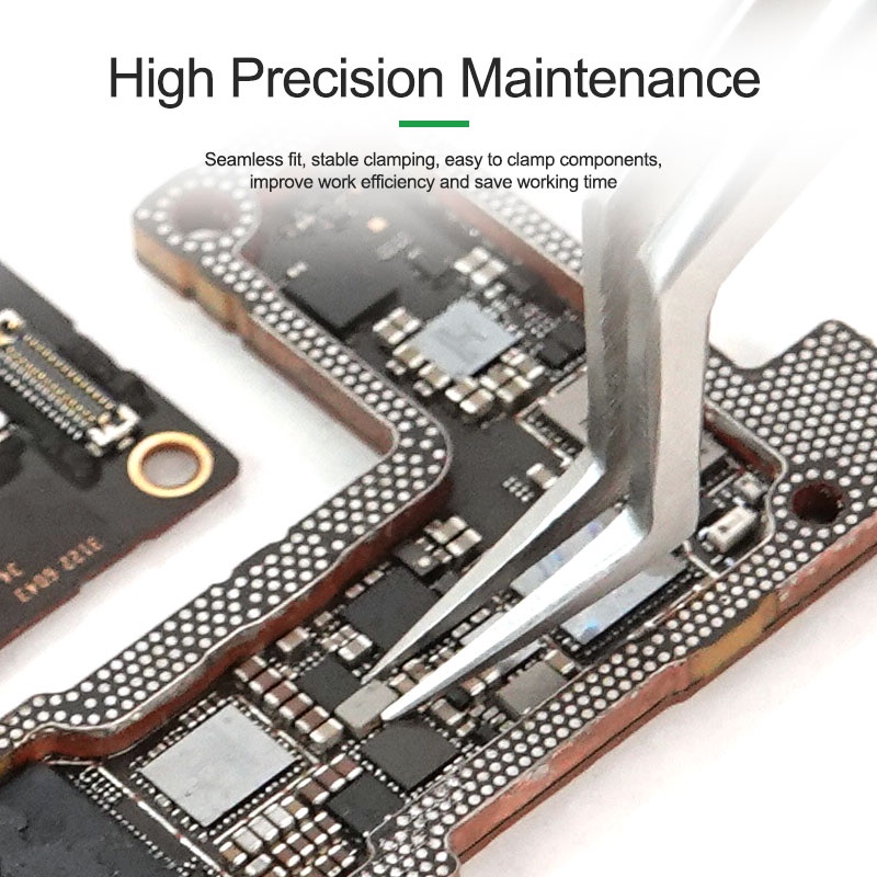 Nhíp định vị chip RELLIFE ST-20 Nhíp định vị đường bay có độ chính xác cao Nhíp siêu cứng để hàn và chip IC Sửa chữa vi mô