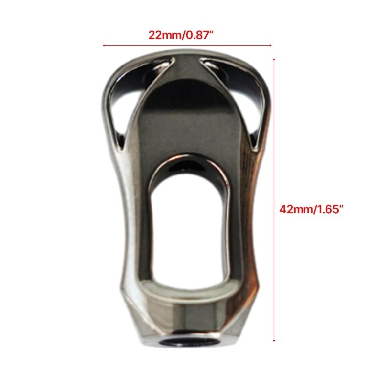 Mon Reel Rocker Cánh Tay Máy Câu Đa Năng Kim Loại Quay Bánh Xe Câu Tay Cầm Núm