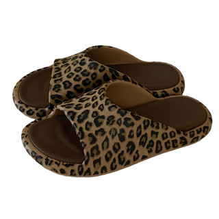 Xixitiao Sandal Đế Bằng Họa Tiết Da Báo Thời Trang Dành Cho Nữ, Thích Hợp Cho Kỳ Nghỉ Hè Và Đi Biển