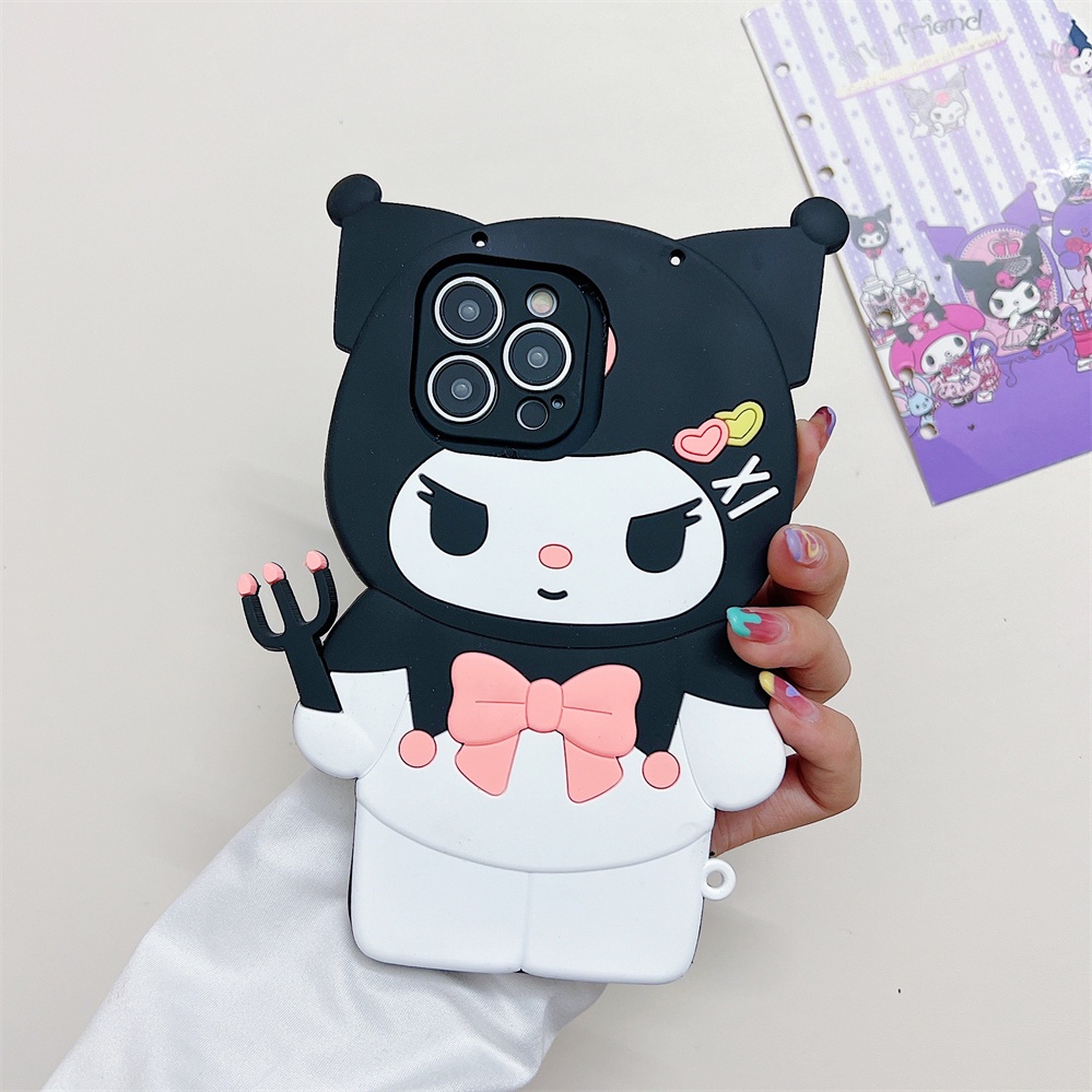 Ốp lưng Redmi 12 13C A1 A2 8 8A 8T 9T 9A 9C 10 10C 11A 12C NOTE 13 12S 11 11S 10 10S 9S 9 8 7 Pro Thiết kế xu hướng thời trang Vỏ điện thoại Kurumi hoạt hình Vỏ silicon mềm chống sốc