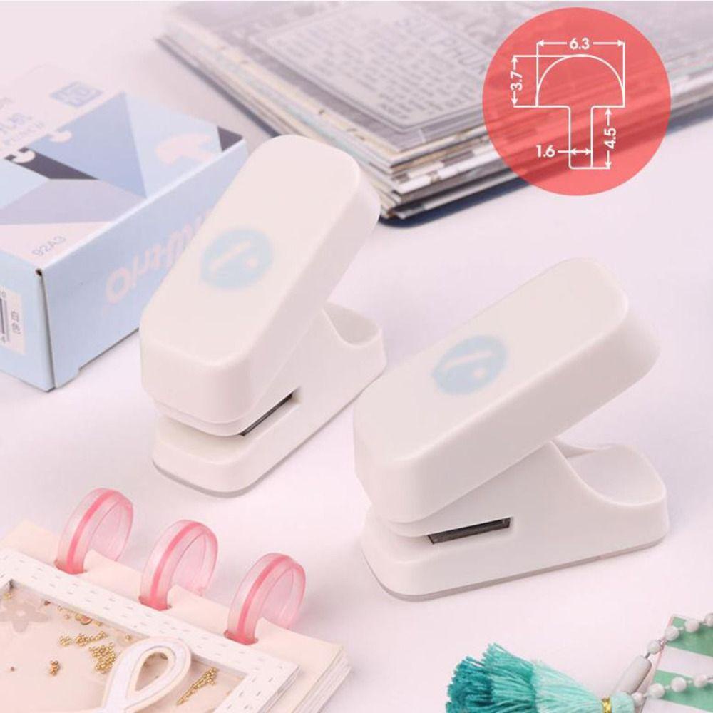 Wanyedi Máy đục lỗ nấm, Scrapbooking Máy đục lỗ lỗ một lỗ, Sáng tạo Handmade DIY Loose-leaf Hole Puncher Văn phòng phẩm