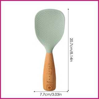 Muỗng Xới Cơm Bằng Silicon Chống Dính Chịu Nhiệt Độ Cao Tiện Dụng